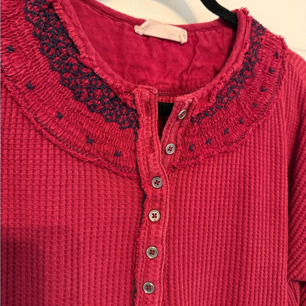 We the Free Burgundy Sweater *GREAT USED CONDITION* - Picture 6 of 12